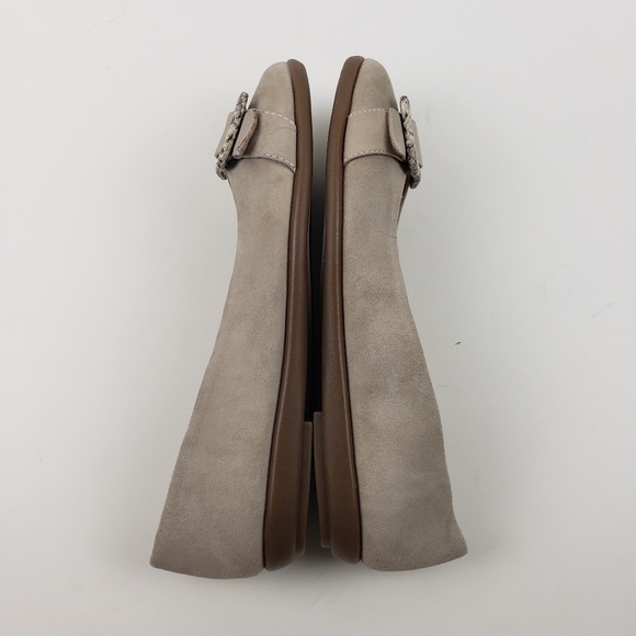 Aerosoles Tan Suede Flats - Picture 7 of 8